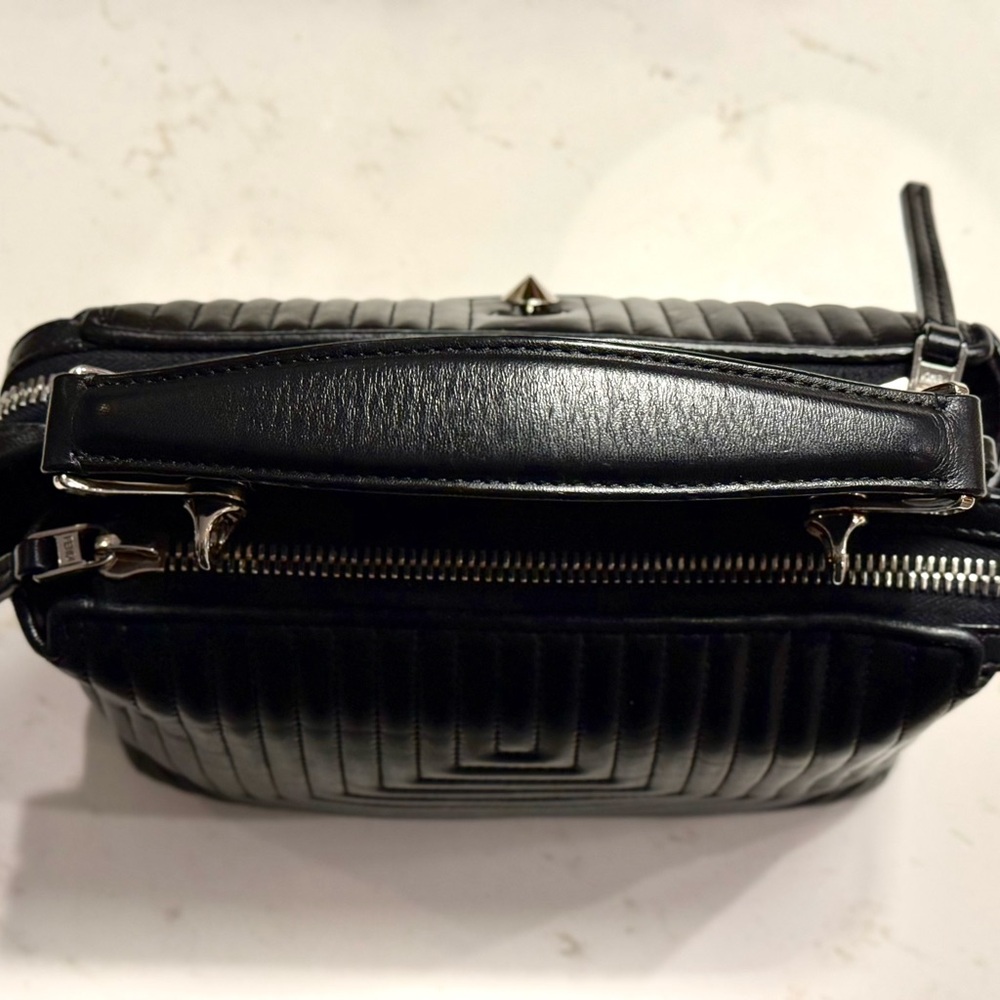 Fendi Dotcom Click Quilted Leather Shoulder Bag + Removable Clutch - Picture 6 of 16